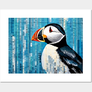 Puffin Animal Bird Art Decor Paint Posters and Art